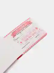 Розовый чековая книжка желаний "Моему любимому", 10 х 6 см