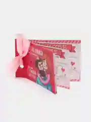 Розовый чековая книжка желаний "Моему любимому", 10 х 6 см