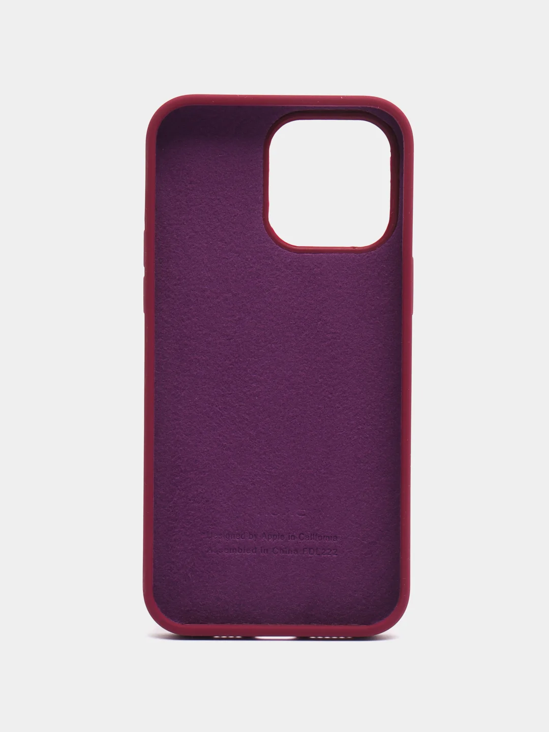 Бордовый чехол Silicone Case для iPhone 14, 14 Pro, 14 Plus, 14 Pro Max, с закрытым низом