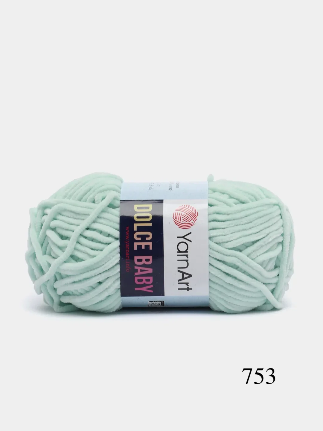 Пряжа плюшевая YarnArt Dolce Baby, гипоаллергенная, 50 г, 85 м, Турция