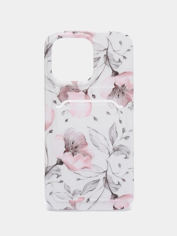 Чехол на айфон (iPhone) 11 12 13 Pro max Mini 7 8 Plus XR XS Max силиконовый караман карт