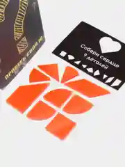 Бордовый настольная игра Головоломка IQ