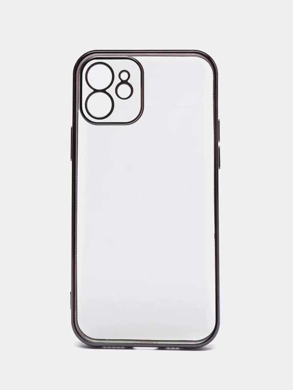 Чехол для Айфон (iPhone) 11, 14, 12, XR, 13, Pro, Max, Plus, силиконовый, прозрачный
