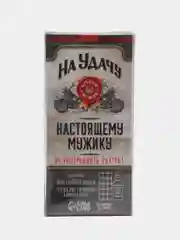 Набор: гель для душа во флаконе виски, 250 мл, аромат пряный виски, мыло