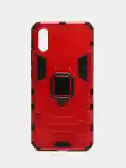 Красный чехол с кольцом для Redmi 11T Pro Mi 10 T 11 Lite 9 Note 10 S Poco F3 M4 X3 10C 7 А  8 9 С
