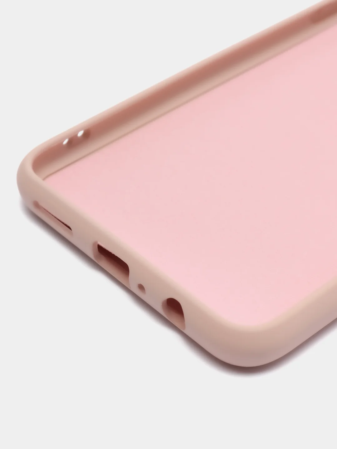 Бежевый чехол силиконовый для Samsung Galaxy A20s, Самсунг Галакси А20с, Silicone Cover