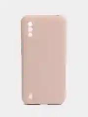 Бежевый чехол Samsung Galaxy A01 / M01, Самсунг Галакси А01 / М01 силиконовый
