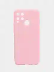 Розовый чехол силиконовый для Realme C15 / C25 / C25S / Реалми С15 / С25 Silicone Cover