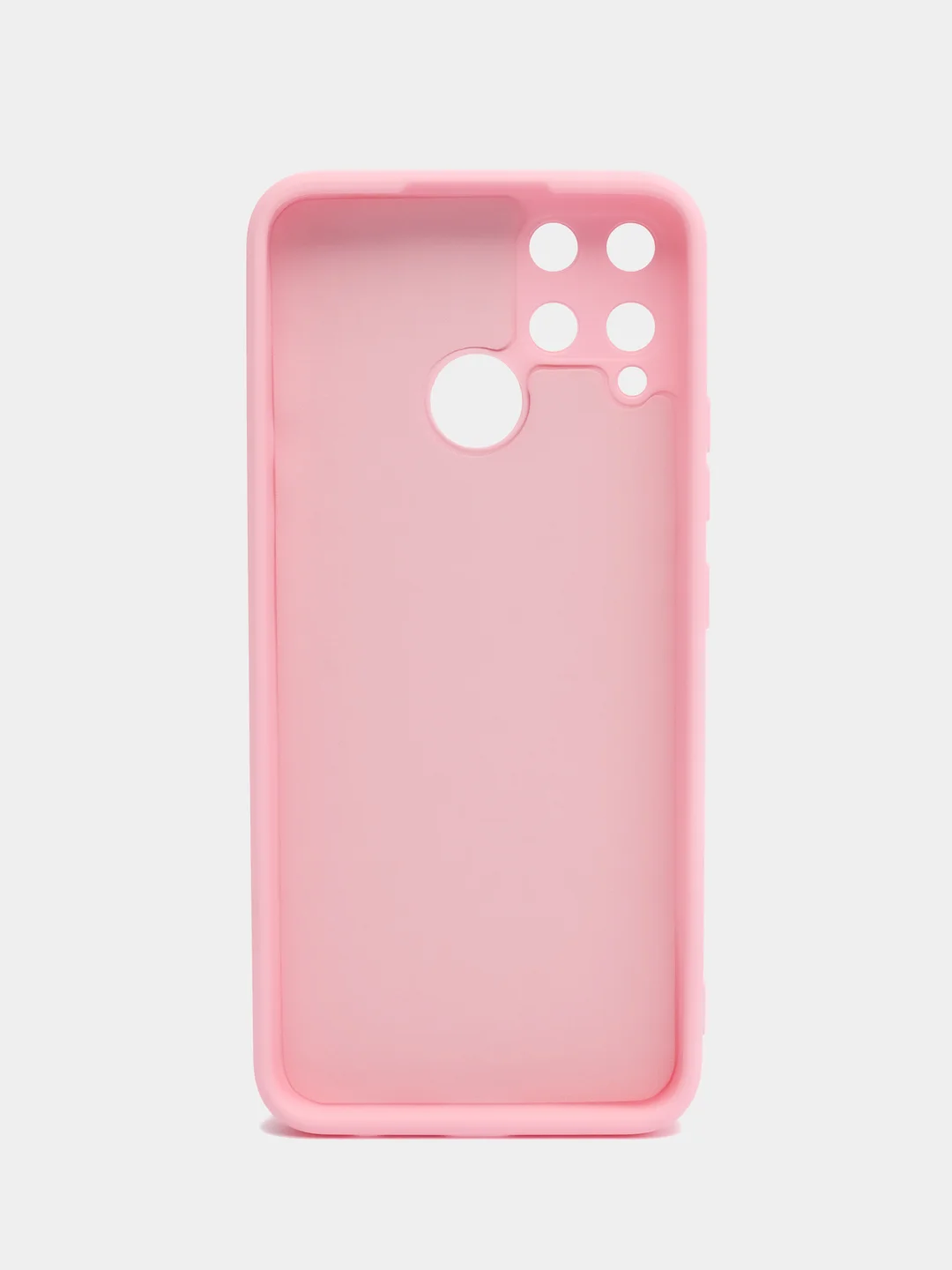 Розовый чехол силиконовый для Realme C15 / C25 / C25S / Реалми С15 / С25 Silicone Cover