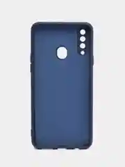 Темно-синий чехол силиконовый для Samsung Galaxy A20s, Самсунг Галакси А20с, Silicone Cover