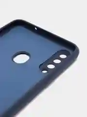 Темно-синий чехол силиконовый для Samsung Galaxy A20s, Самсунг Галакси А20с, Silicone Cover
