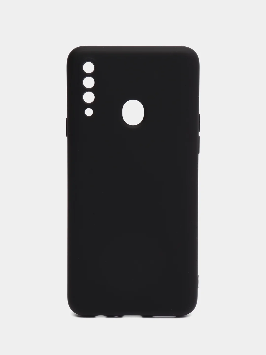 Черный чехол силиконовый для Samsung Galaxy A20s, Самсунг Галакси А20с, Silicone Cover