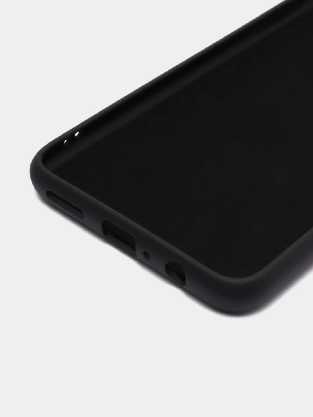 Черный чехол силиконовый для Samsung Galaxy A20s, Самсунг Галакси А20с, Silicone Cover