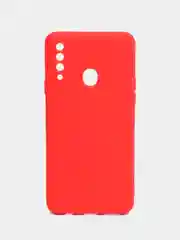 Красный чехол силиконовый для Samsung Galaxy A20s, Самсунг Галакси А20с, Silicone Cover