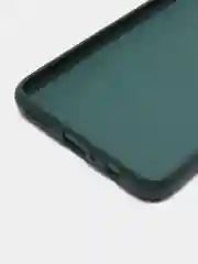 Тёмно-зелёный чехол силиконовый для Samsung Galaxy A20s, Самсунг Галакси А20с, Silicone Cover