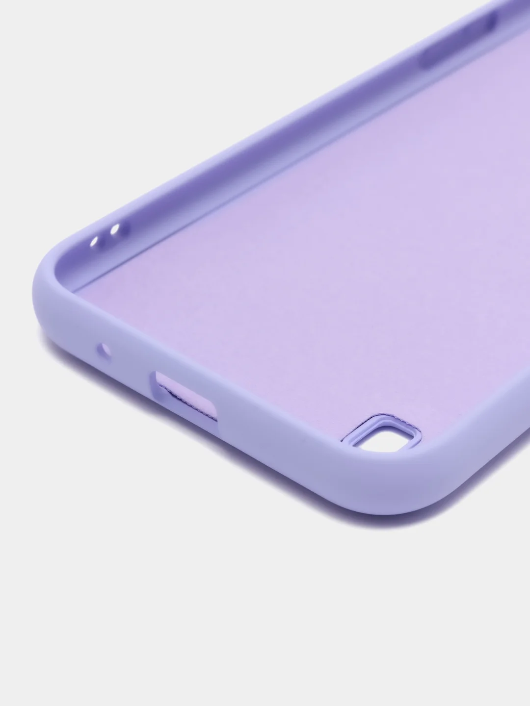Сиреневый чехол Samsung Galaxy A01 / M01, Самсунг Галакси А01 / М01 силиконовый