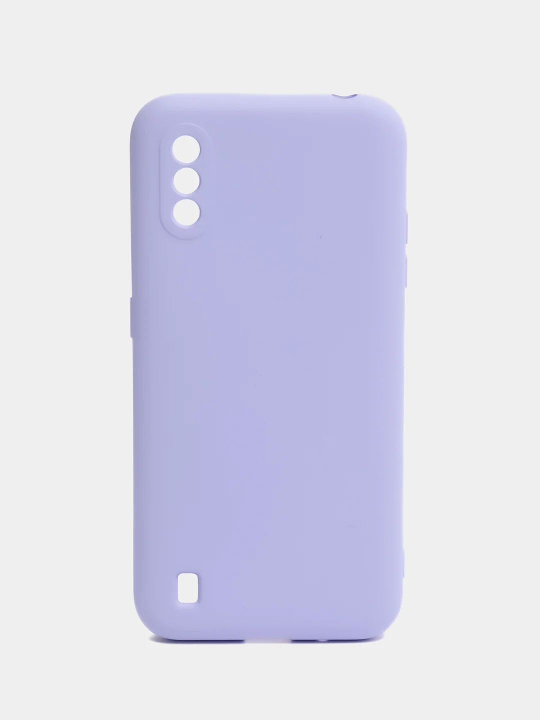 Сиреневый чехол Samsung Galaxy A01 / M01, Самсунг Галакси А01 / М01 силиконовый