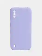 Сиреневый чехол Samsung Galaxy A01 / M01, Самсунг Галакси А01 / М01 силиконовый