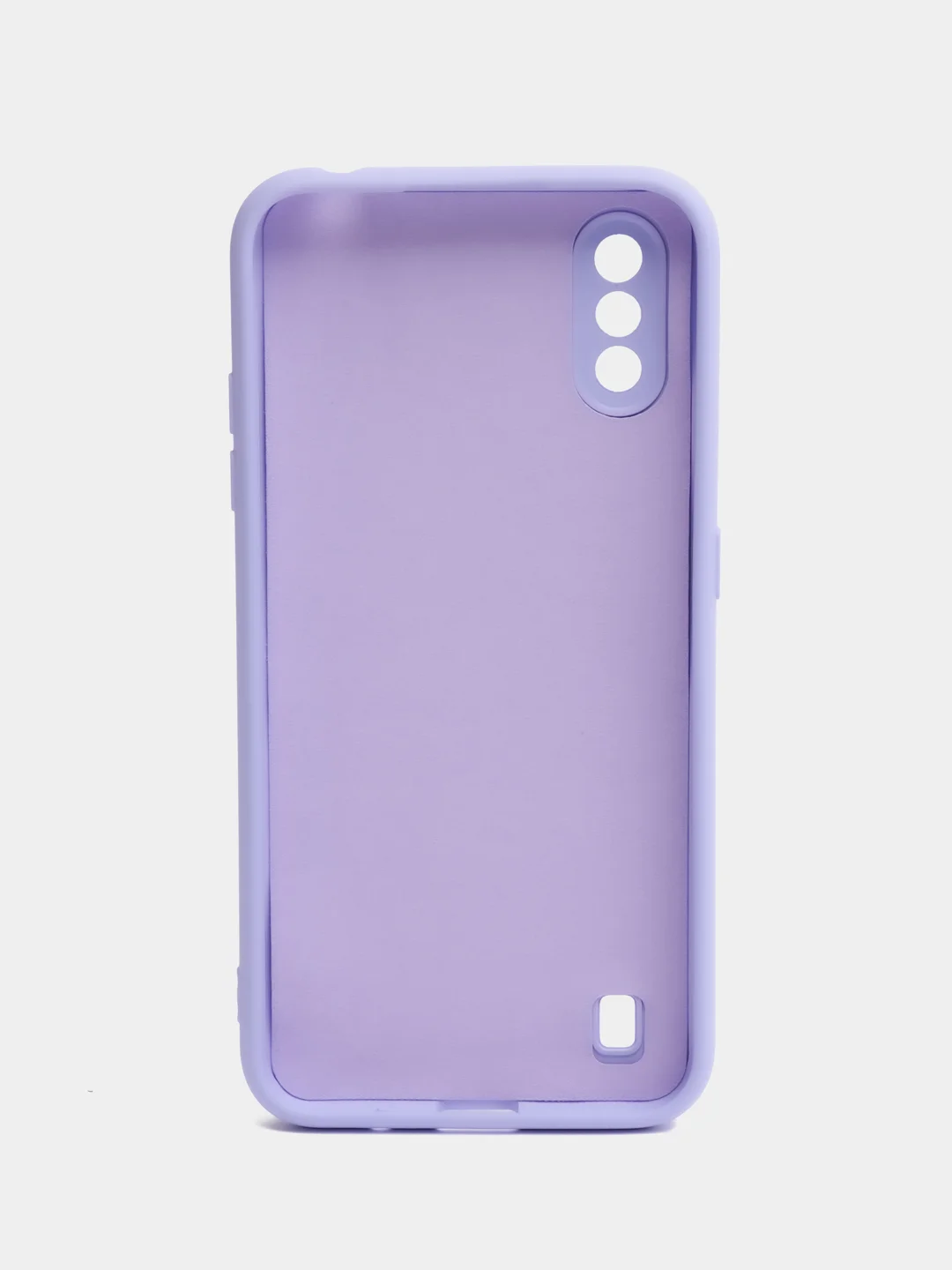 Сиреневый чехол Samsung Galaxy A01 / M01, Самсунг Галакси А01 / М01 силиконовый