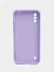 Сиреневый чехол Samsung Galaxy A01 / M01, Самсунг Галакси А01 / М01 силиконовый