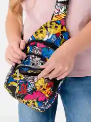 Желтый сумка бананка детская, унисекс