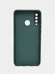 Тёмно-зелёный чехол Huawei P30 Lite / Honor 20 Lite / Honor 20s, Хонор 20с, Хонор 20 Лайт, силиконовый