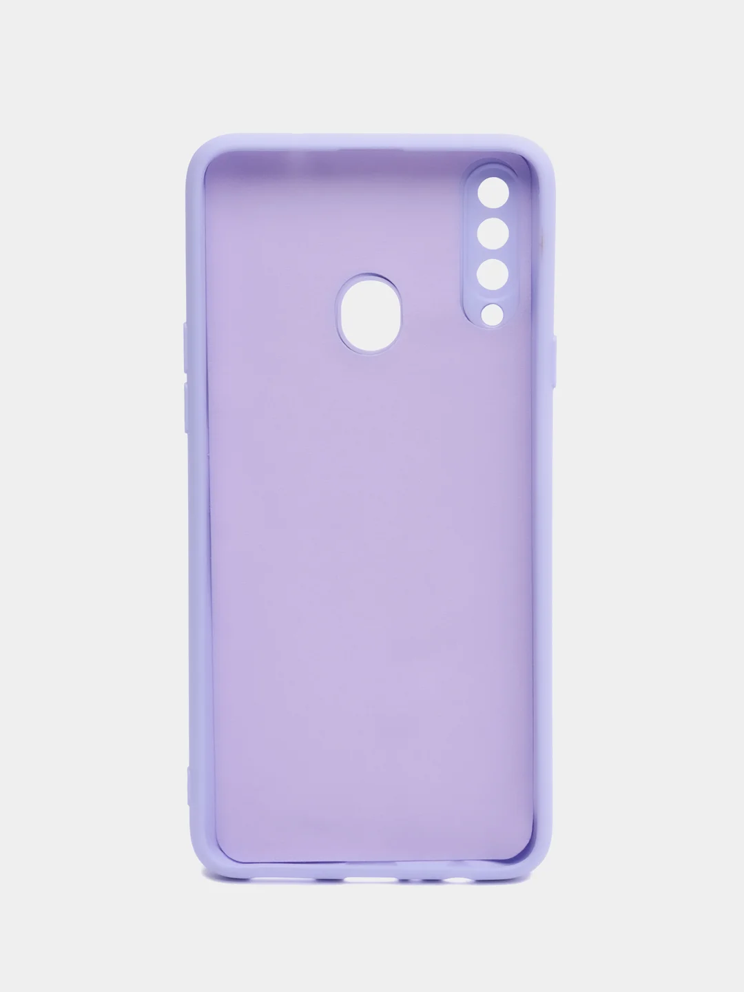 Лавандовый чехол силиконовый для Samsung Galaxy A20s, Самсунг Галакси А20с, Silicone Cover