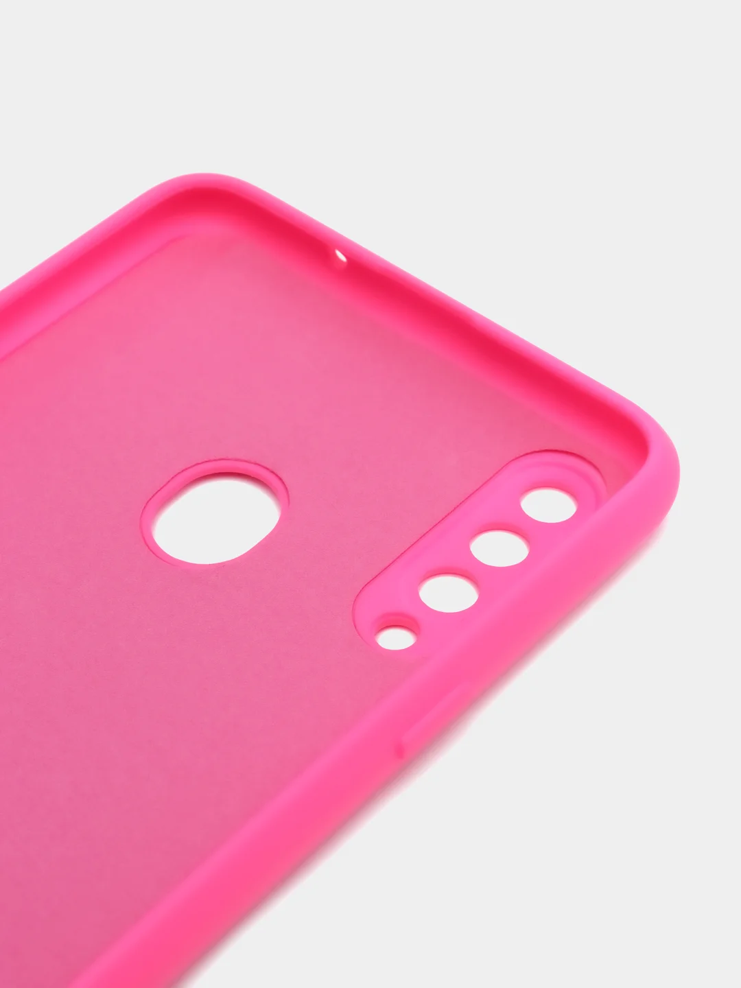 Фуксия чехол силиконовый для Samsung Galaxy A20s, Самсунг Галакси А20с, Silicone Cover