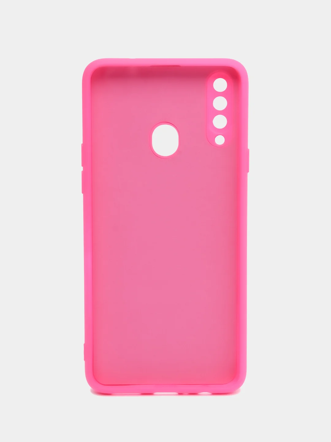 Фуксия чехол силиконовый для Samsung Galaxy A20s, Самсунг Галакси А20с, Silicone Cover