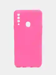 Фуксия чехол силиконовый для Samsung Galaxy A20s, Самсунг Галакси А20с, Silicone Cover