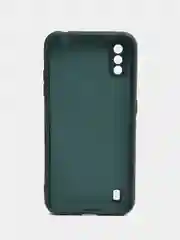 Тёмно-зелёный чехол Samsung Galaxy A01 / M01, Самсунг Галакси А01 / М01 силиконовый