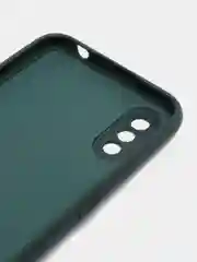 Тёмно-зелёный чехол Samsung Galaxy A01 / M01, Самсунг Галакси А01 / М01 силиконовый