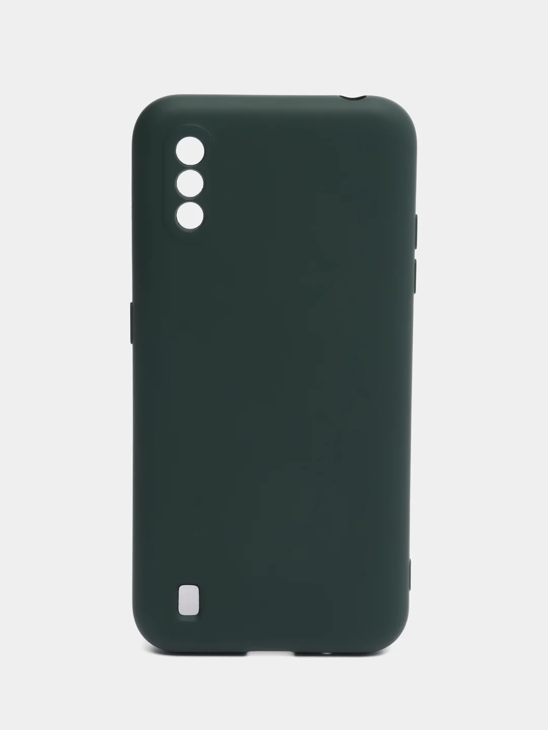 Тёмно-зелёный чехол Samsung Galaxy A01 / M01, Самсунг Галакси А01 / М01 силиконовый