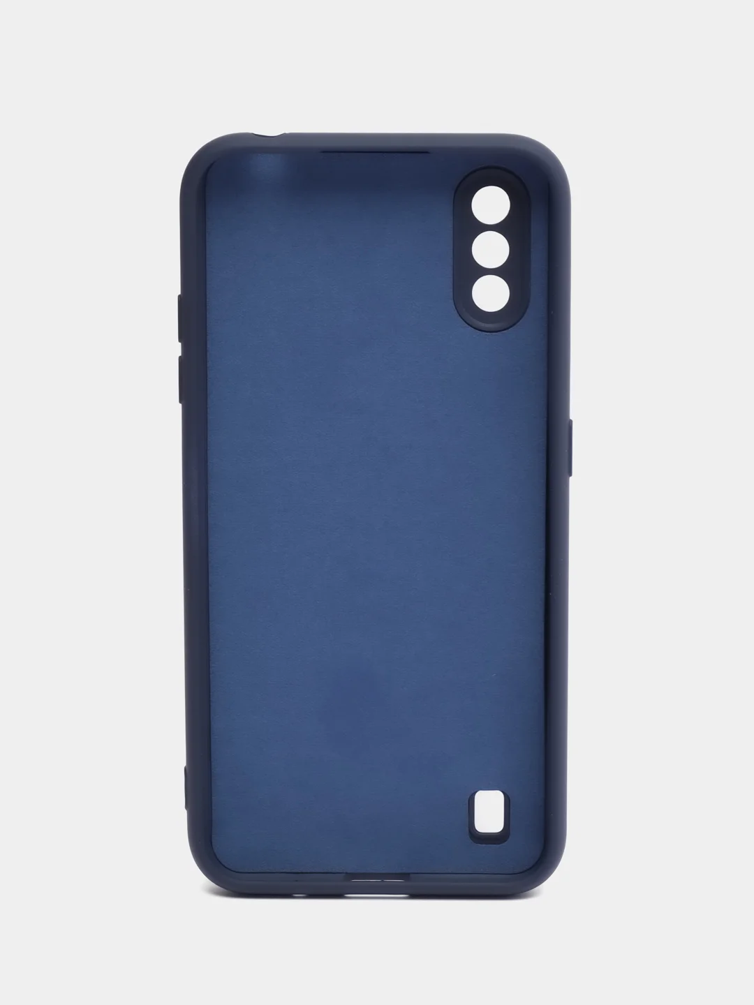 Синий меланж чехол Samsung Galaxy A01 / M01, Самсунг Галакси А01 / М01 силиконовый