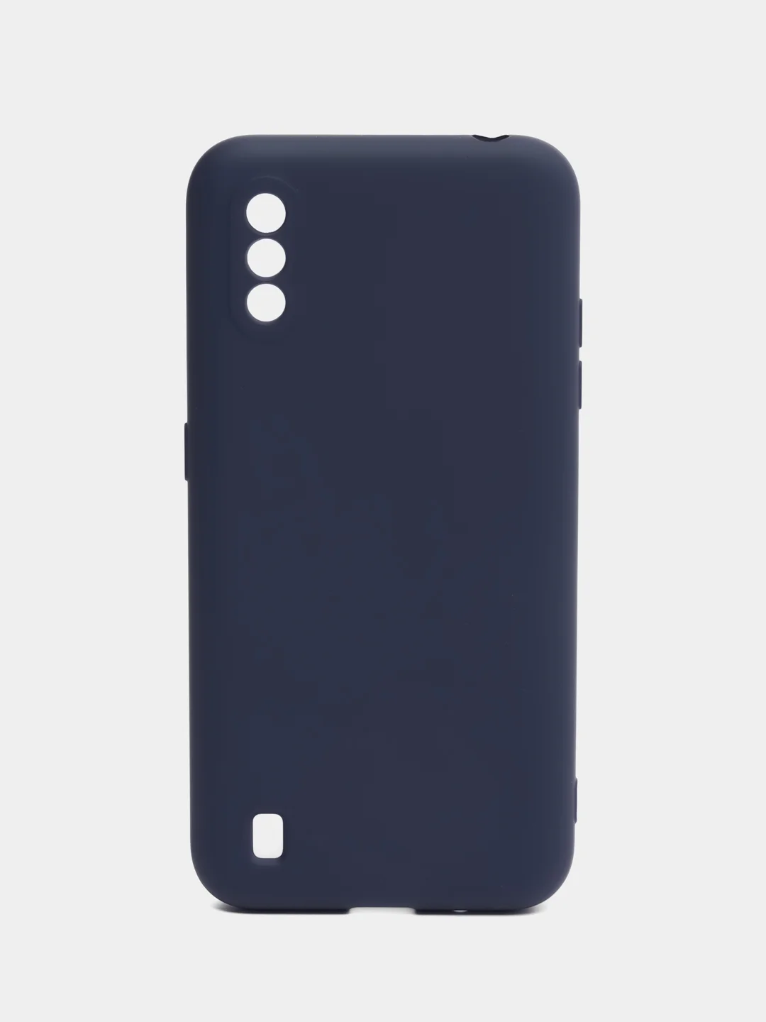 Синий меланж чехол Samsung Galaxy A01 / M01, Самсунг Галакси А01 / М01 силиконовый