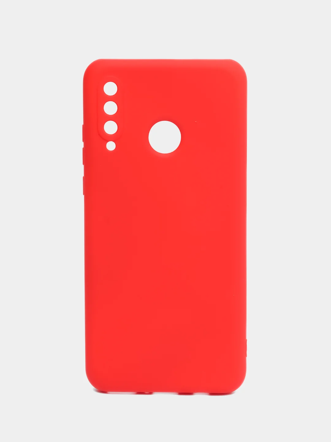 Красный чехол Huawei P30 Lite / Honor 20 Lite / Honor 20s, Хонор 20с, Хонор 20 Лайт, силиконовый