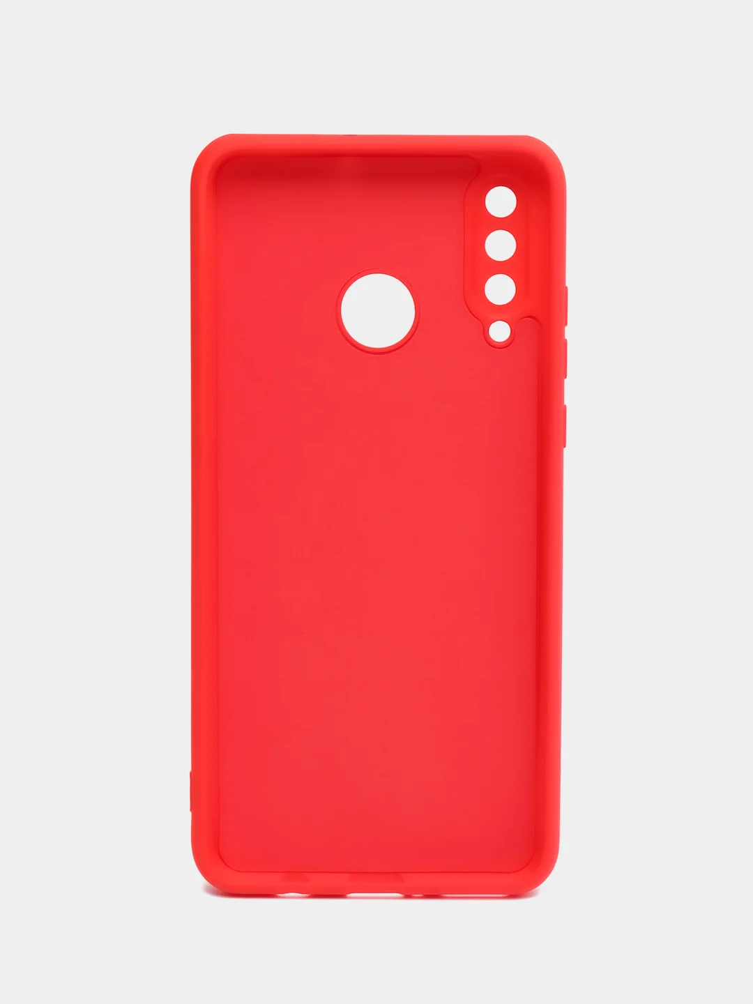 Красный чехол Huawei P30 Lite / Honor 20 Lite / Honor 20s, Хонор 20с, Хонор 20 Лайт, силиконовый