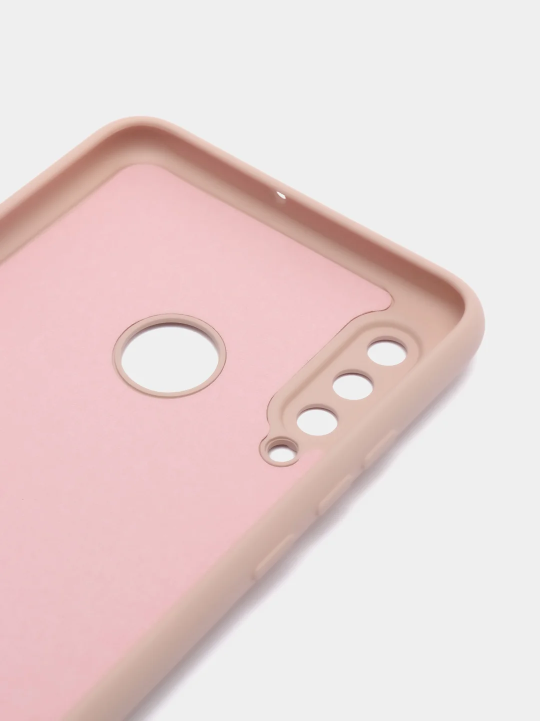 Бежевый меланж чехол Huawei P30 Lite / Honor 20 Lite / Honor 20s, Хонор 20с, Хонор 20 Лайт, силиконовый