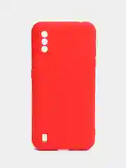 Алый чехол Samsung Galaxy A01 / M01, Самсунг Галакси А01 / М01 силиконовый