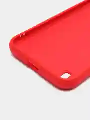 Алый чехол Samsung Galaxy A01 / M01, Самсунг Галакси А01 / М01 силиконовый