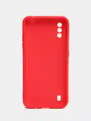 Алый чехол Samsung Galaxy A01 / M01, Самсунг Галакси А01 / М01 силиконовый