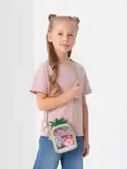 Зеленый сумка детская с блёстками