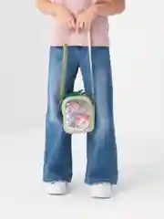 Зеленый сумка детская с блёстками