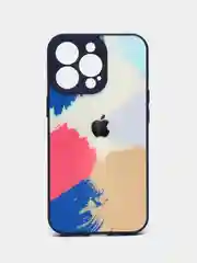 Синий чехол для iPhone 11, 13, 13 Pro, 13 Pro Max, 12 с картинкой / рисунком