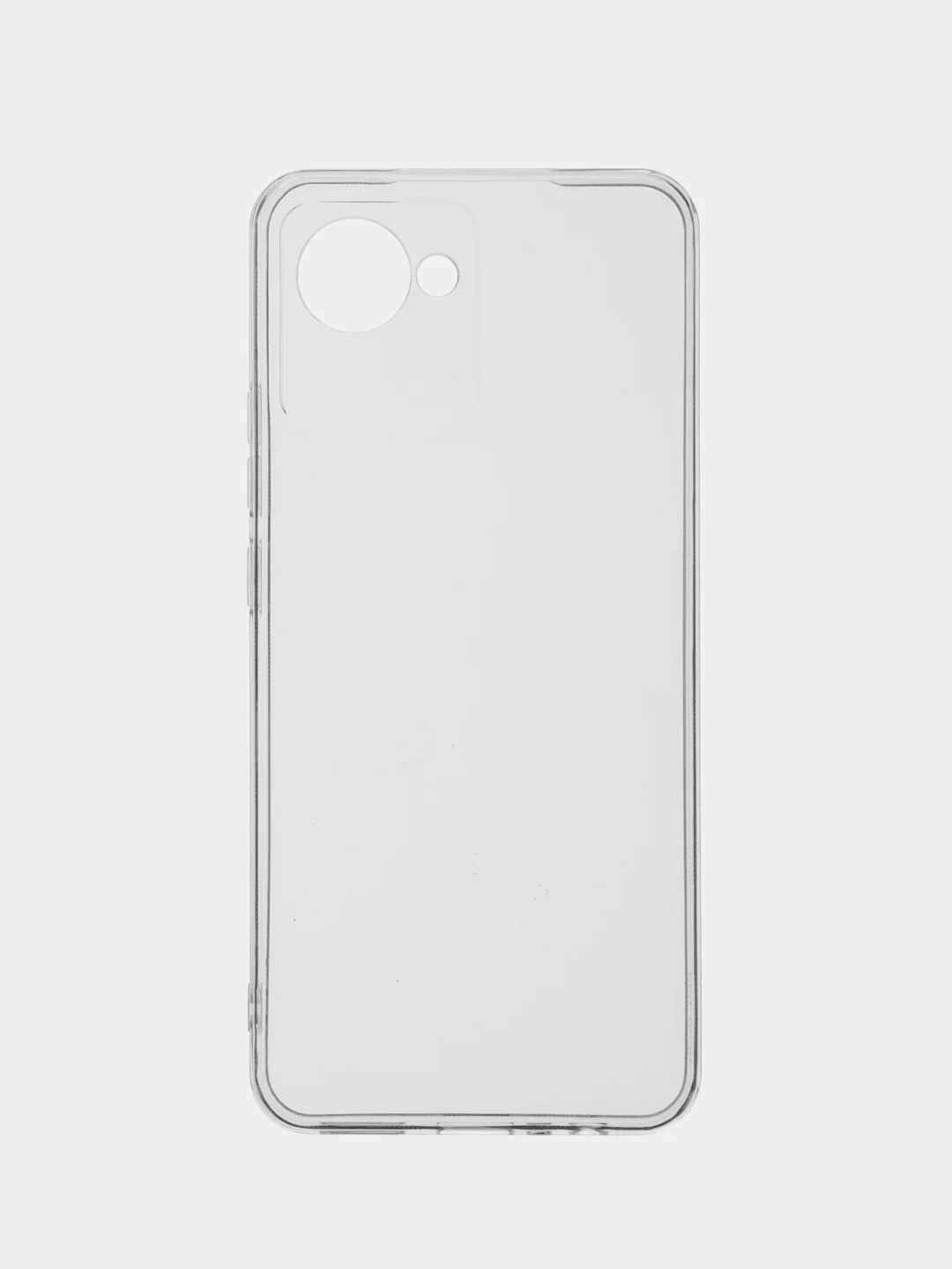 Прозрачный чехол для Realme C30 / C30S / Narzo 50i PRIME / Реалми силиконовый, матовый, прозрачный