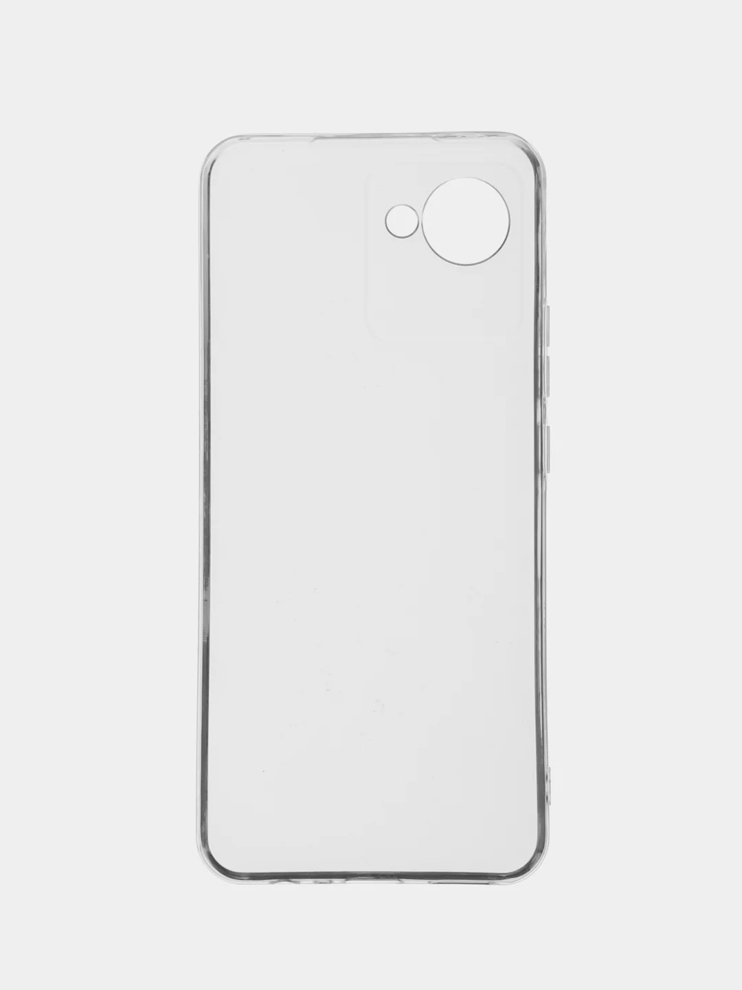 Прозрачный чехол для Realme C30 / C30S / Narzo 50i PRIME / Реалми силиконовый, матовый, прозрачный
