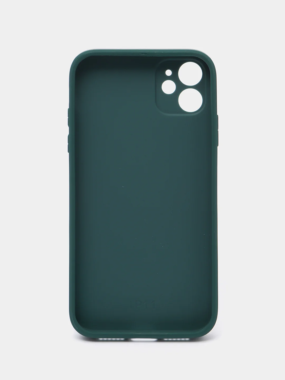 Тёмно-зелёный чехол для iPhone 11, 13, 13 Pro, 13 Pro Max, 12 с картинкой / рисунком