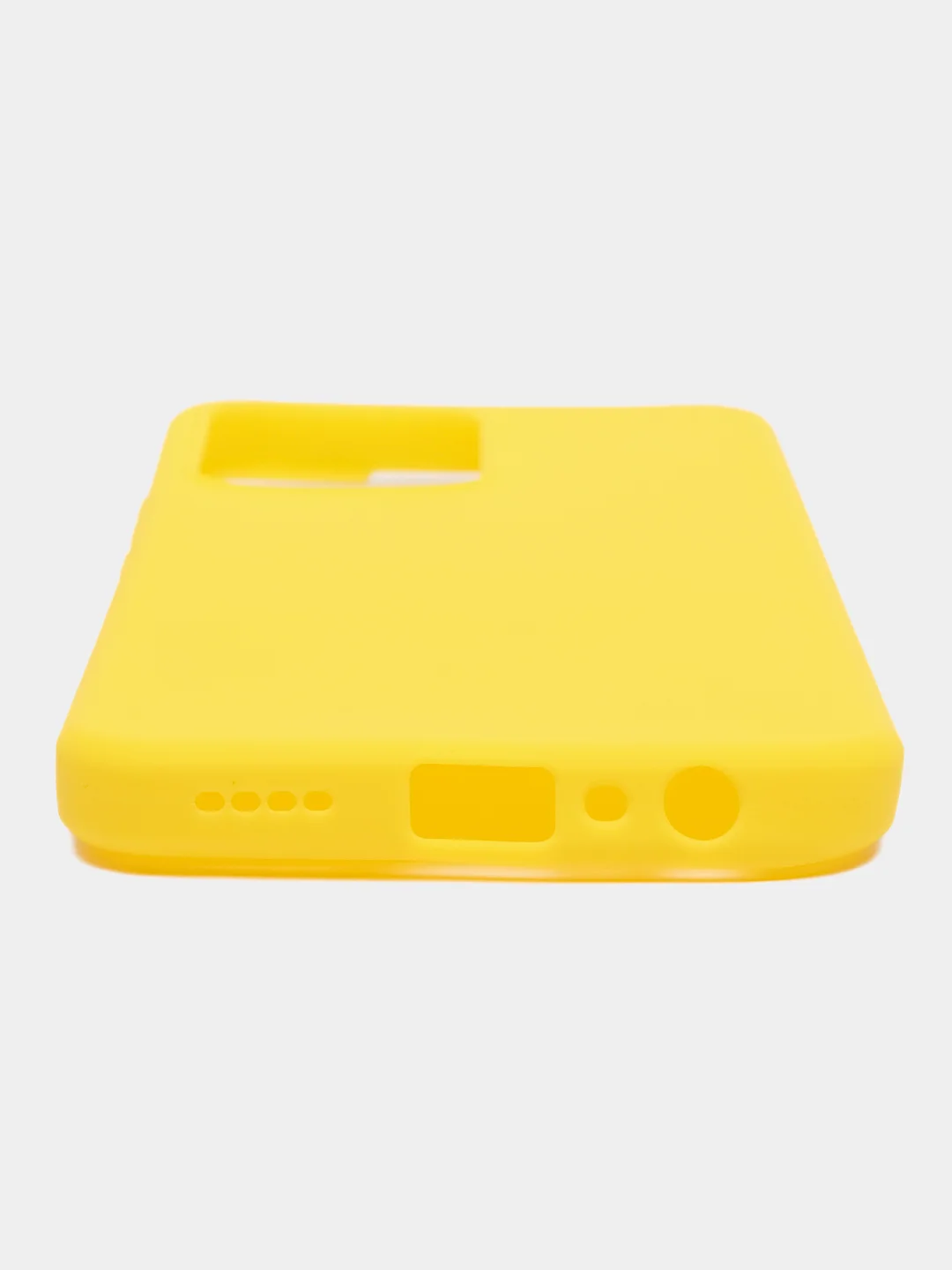 Желтый чехол для Realme C30 / C30S / Narzo 50i PRIME / Реалми силиконовый, матовый, прозрачный