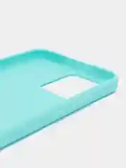 Бирюзовый чехол для Realme C30 / C30S / Narzo 50i PRIME / Реалми  силиконовый, матовый, прозрачный