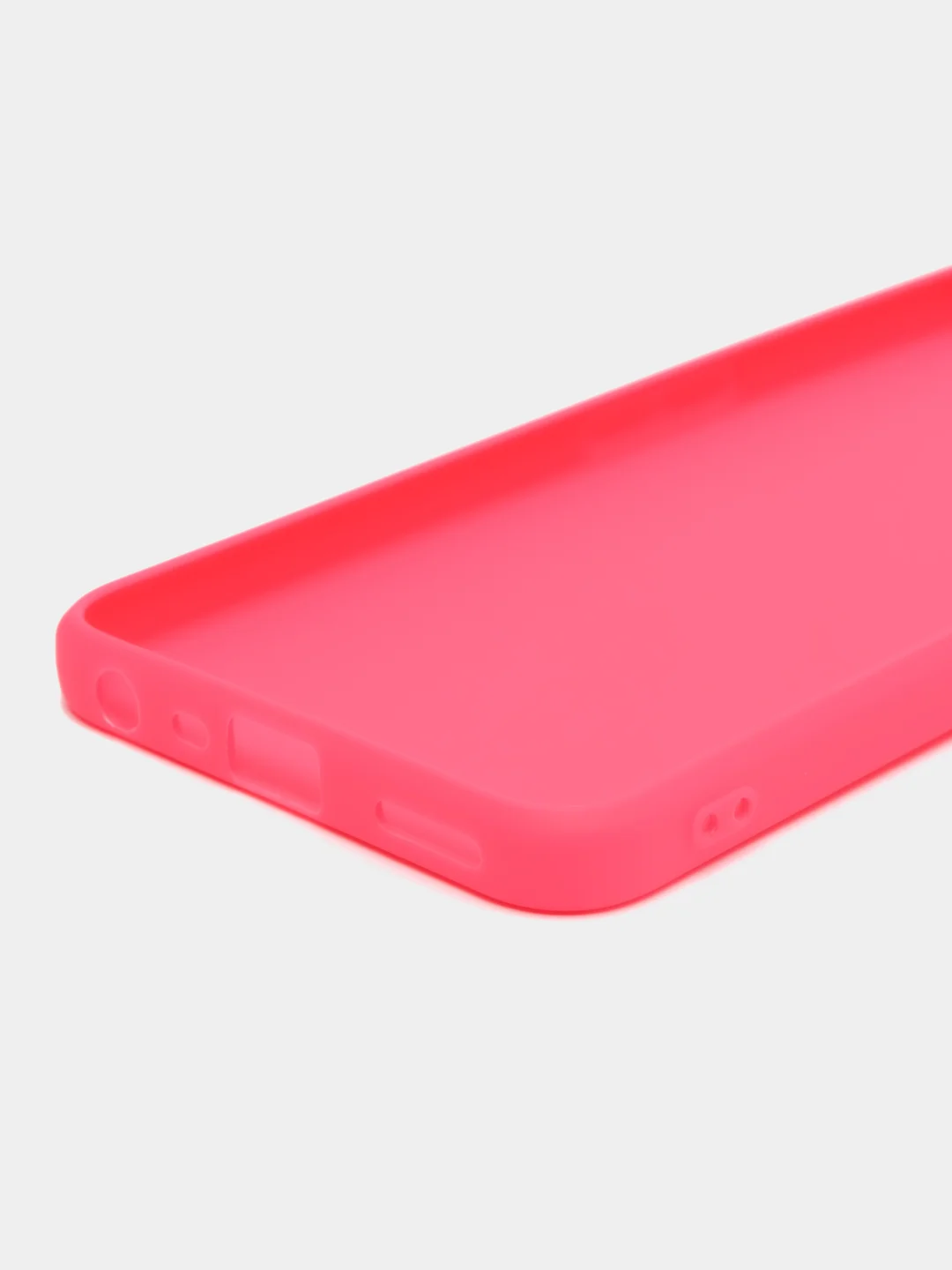 Фуксия чехол для Realme C35 (Реалми С35), силиконовый, матовый